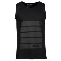 Call of Duty Tank Top \"Stealth\" Black M Englisch