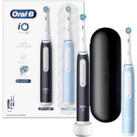 Oral-B iO Series 3n mattschwarz/ice blue - inkl. 2. Handstück Elektrische Zahnbürste