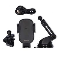 Nedis Funk-Kfz-Ladegerät / 7.5 / 10 / 15 W / 1.5 / 1.67 A / 2.0 A / 1.00 m / USB Type-C™ / inkl. Kabel
