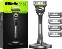  Gillette Labs, Rasierer mit Reinigungs-Element, 1 Griff 5 Klingen 