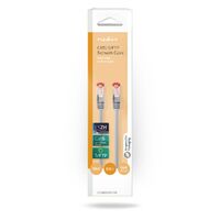 Nedis CAT6-Netzwerkkabel / RJ45 Stecker / RJ45 Stecker / S/FTP / 0.50 m / Innen / Rund / LSZH / Grau / Box
