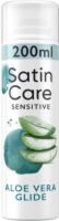 Multipack Gillette Satin Care Intimpflege Rasiergel Damen 6x 200 ml, Gel Aloe Vera, Geschenk für Frauen