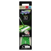 Swiffer Boden Starterset 3D mit Bodenstab + 4 Trockentücher + 2 Wet Wischtücher