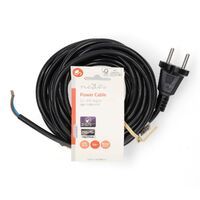 Nedis Staubsauger Netzkabel / 7.00 m / Euro / Typ-C (CEE 7/17) / 250 V AC / 16 A / Schwarz / PVC