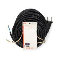 Nedis Staubsauger Netzkabel / 15.0 m / Euro / Typ-C (CEE 7/17) / 250 V AC / 16 A / Schwarz / PVC