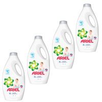 Multipack 4x Ariel Flüssigwaschmittel, 30 Waschladungen, Baby
