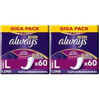 Multipack 2x always Gigapack 60 Slipeinlage Expert Daily Protect Long 