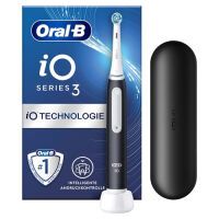 Oral-B iO Series 3 Matt Black Elektrische Zahnbürste mit Reiseetui