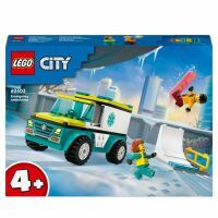 LEGO City Rettungswagen und Snowboarder               60403 (60403)
