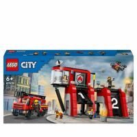LEGO City Feuerwehrstation mit Drehleiterfahrzeug     60414 (60414)