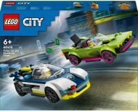 LEGO® City 60415 Verfolgungsjagd mit Polizeiauto und Muscle Car