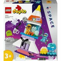 LEGO DUPLO 3-in-1 Spaceshuttle für viele Abenteuer    10422 (10422)