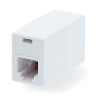 Nedis Netzwerkkoppler / RJ11 / Ungeschirmt / RJ11 Buchse / RJ11 Buchse / Gerade / ABS / Box