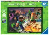 Ravensburger Kinderpuzzle Minecraft 100 Teile XXL Puzzles