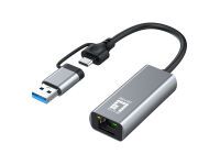 LevelOne USB-0423 2,5G USB-C/A Netzwerkadapter Kabel und Adapter -Netzwerk-
