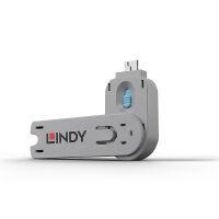 LINDY Schlüssel für USB Port Schloss blau (40622)