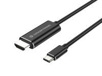CONCEPTRONIC Adapter USB-C -> HDMI           4K30Hz 2.00m sw (ABBY04B)
