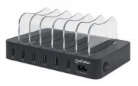 MANHATTAN 6-Port USB-Ladestation USB-A-Ports 2,4 A/5 V 55W (102254)