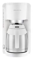 ROWENTA CT 3811 - Drip coffee maker - 1.25 L - Ground coffee - 850 W - Stainless steel,White
