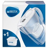 Brita Wasserfilter 076610 Marella Wasserfilter-Kanne weiß