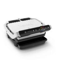 TEFAL OptiGrill Elite GC750D - Black,Stainless steel - Square - Touch - 300 x 200 mm - Thermoplastic - 2000 W
