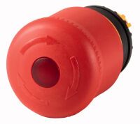 Eaton M22-PVLT - Rotary switch - Black,Red - Plastic - IP66 - IP67 - IP69 - 38 mm - 38 mm
