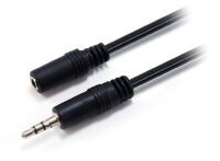 Equip 3.5mm Stereo Audio Extension Cable - 2.5m - 3.5mm - Male - 3.5mm - Female - 2 m - Black