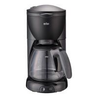 Braun KF 560/1 - Drip coffee maker - Ground coffee - 1100 W - Black