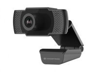 Conceptronic AMDIS 1080P Full HD Webcam with Microphone - 2 MP - 1920 x 1080 pixels - 30 fps - H.264,M-JPEG,YUV - 90° - 90°