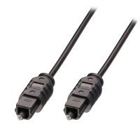 Lindy 1m SPDIF Digital Optical Cable - TosLink - TosLink - 1 m - Black