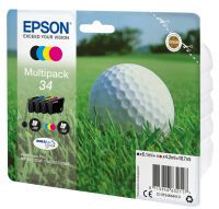 Epson Golf ball Multipack 4-colours 34 DURABrite Ultra Ink - Standard Yield - Pigment-based ink - 6.1 ml - 4.2 ml - 1 pc(s) - Multi pack