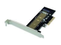 CONCEPTRONIC PCI Express Card 4-Port M-Key M.2 -> PCIe-NVMe (EMRICK05B)