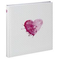 Hama Lazise pink Buchalbum 29x32 50 weiße Seiten Hochzeit    2361 Archivierung -Fotoalben-