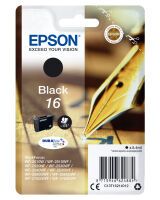 Epson Tintenpatrone schwarz DURABrite Ultra T 162     T 1621 Druckerpatronen