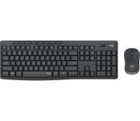 Logitech MK295 Silent graphite Wireless Combo Tastaturen PC -kabellos-