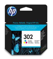 HP Inc. HP 302 Farbe dreifarbig Tintenpatrone 4ml (F6U65AE)