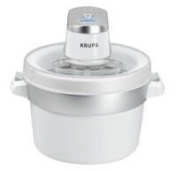 Krups Perfect Mix 9000 - Compressor ice cream maker - 1.6 L - 1 bowls - LCD - White