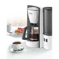 Bosch TKA6A041 - Drip coffee maker - Ground coffee - 1200 W - Grey - White