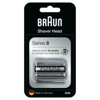 Braun Cassette 83M - Shaving head - 1 head(s) - Silver - 18 month(s) - Braun - Series 8