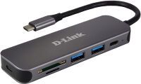 D-Link DUB-2325  6-in-1 USB-C Hub mit HDMI/USB-PD/SD-Reader retail (DUB-2325)