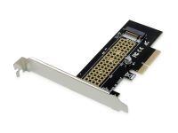 CONCEPTRONIC PCI Express Card 4-Port M-Key M.2 -> PCIe-NVMe (EMRICK05BS)
