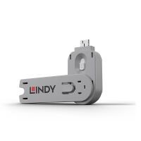 LINDY Schlüssel für USB Port Schloss weiß (40624)