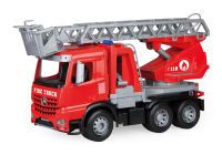 LENA, Feuerwehr Mercedes Arocs mit Drehleiter, WORXX, 48cm, rot, 4615