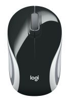 Logitech M 187 cordless Mini Mouse USB black Mäuse PC -kabellos-