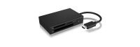 Icy Box Adapter IcyBox ext. Kartenleser USB TypeC -> SD/microSD/CF retail (IB-CR401-C3)
