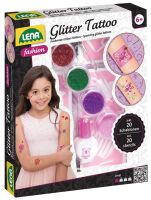 Lena 42440 - Fashion Glitter Tattoo Set, Mode Set zum Stylen und Schmücken