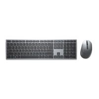 Dell KM7321W - Full-size (100%) - RF Wireless + Bluetooth - QWERTZ - Grey - Titanium - Mouse included