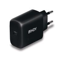 LINDY USB Ladegerät Typ C GaN Charger 65W, schwarz (73426)