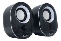 Equip Stereo 2.0 Speaker - 2.0 channels - Wired - 3 W - 80 - 20 Hz - 40 ? - Black,White