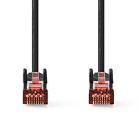Nedis CAT6-Netzwerkkabel / RJ45 Stecker / RJ45 Stecker / S/FTP / 1.50 m / Rund / LSZH / Schwarz / Label